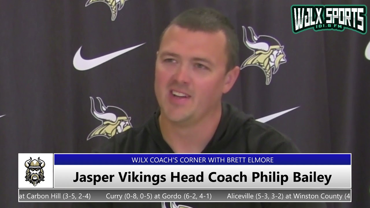 “COACH’S CORNER” – JASPER – PHILIP BAILEY