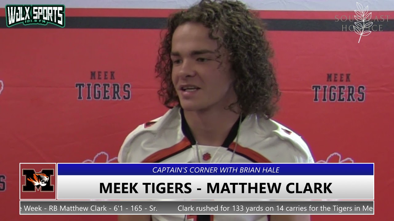 “CAPTAIN’S CORNER” – MEEK TIGERS – MATTHEW CLARK