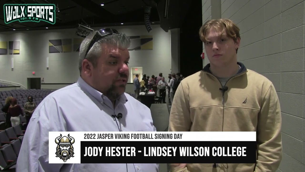 2022 Signing Day – Jasper Viking Jody Hester