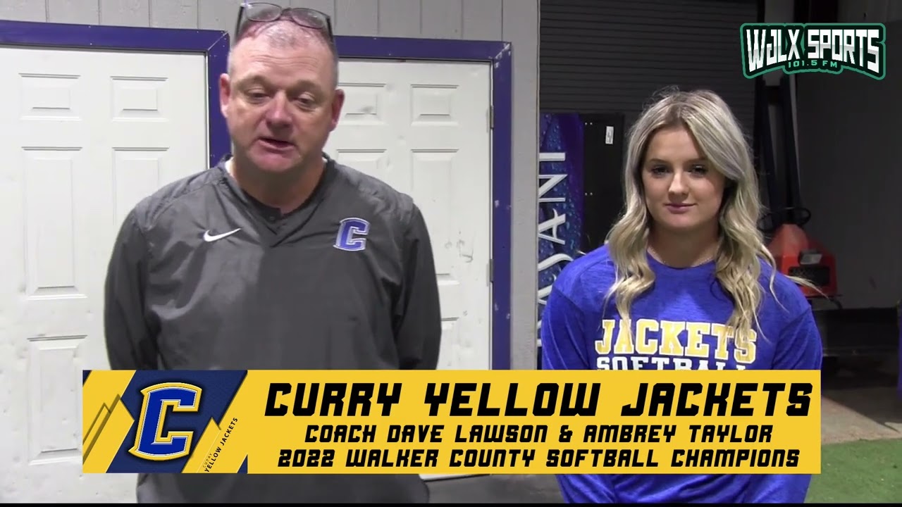 2022 Walker County Softball Champions – Curry Lady Yellow Jackets