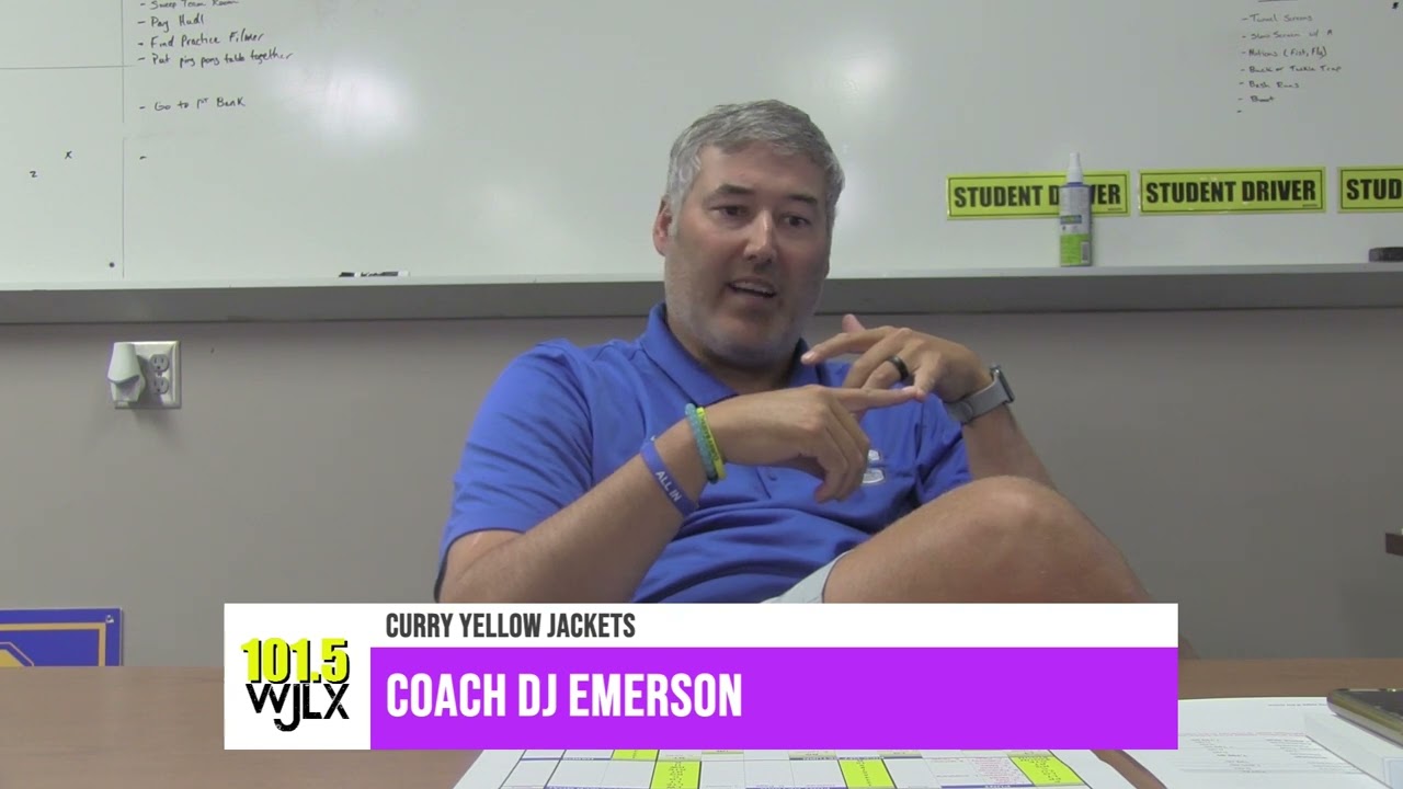 WJLX Football Practice Report: Curry Yellow Jackets