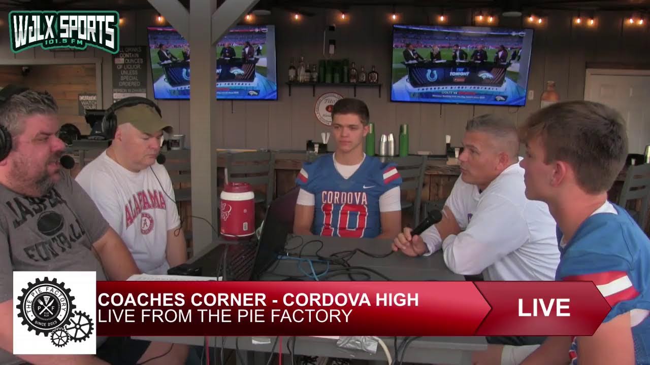 Coach’s Corner Live from The Pie Factory