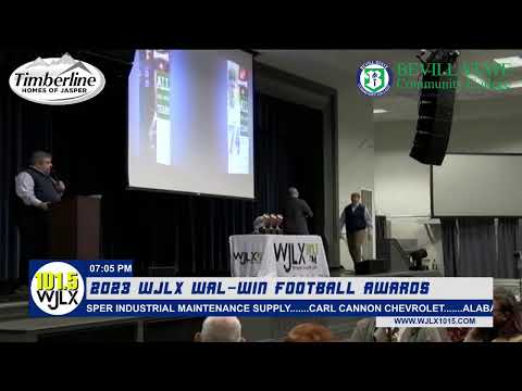 2023 Wal-Win Football Awards Ceremony