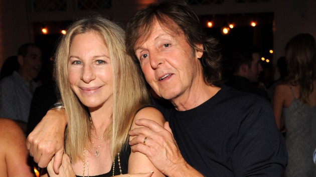 Barbra Streisand goes behind the scenes at ‘My Valentine’ session with Paul McCartney