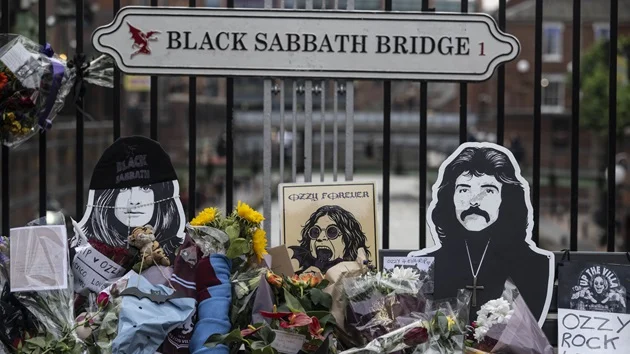 Ozzy Osbourne funeral procession to be held in Birmingham; singles posthumously chart on ﻿’Billboard’﻿ Hot 100