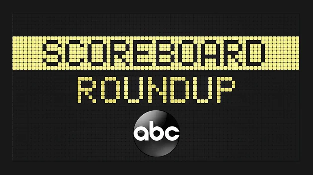 Scoreboard roundup — 8/10/25