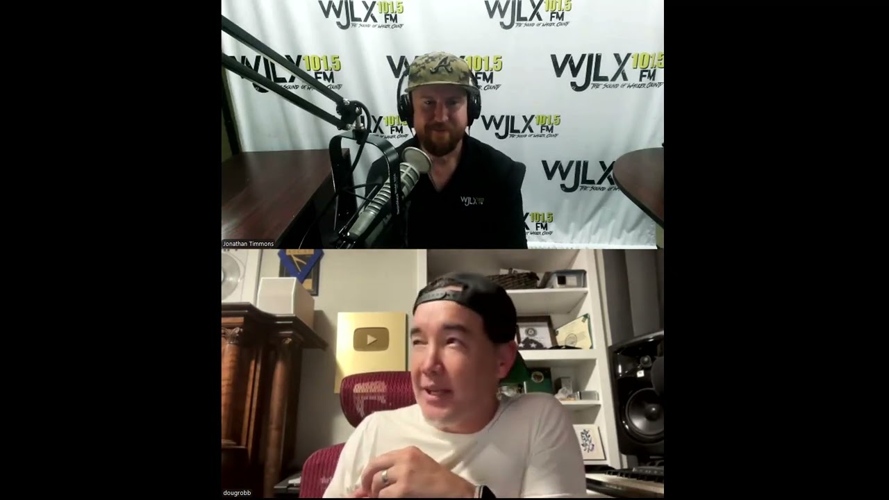 Doug Robb of Hoobastank Talks "The Reason," Touring, & Sports with Jonathan Timmons WJLX 101.5FM