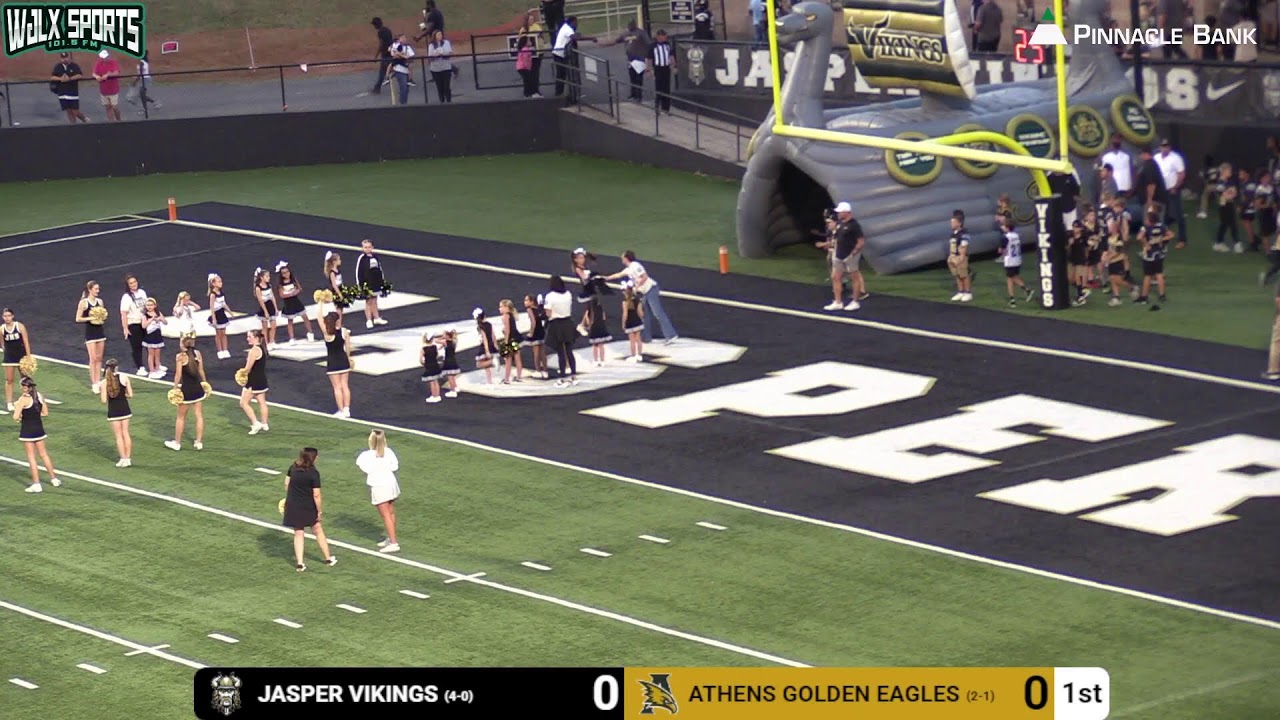 Athens Golden Eagles vs. Jasper Vikings – 9/19/25