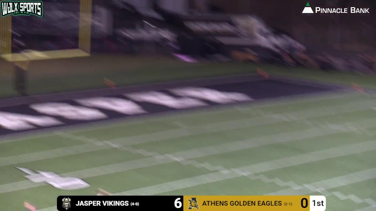 Athens Golden Eagles vs. Jasper Vikings – 9/19/25