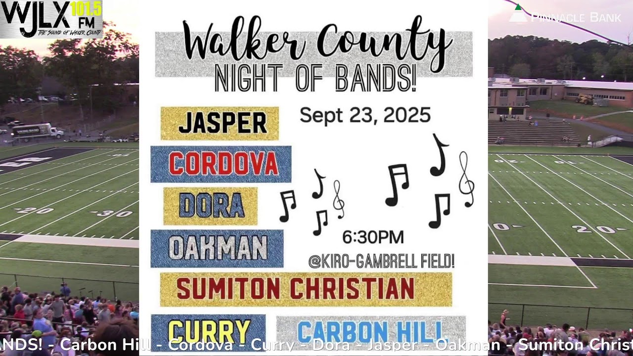 Walker County NIGHT OF THE BANDS!