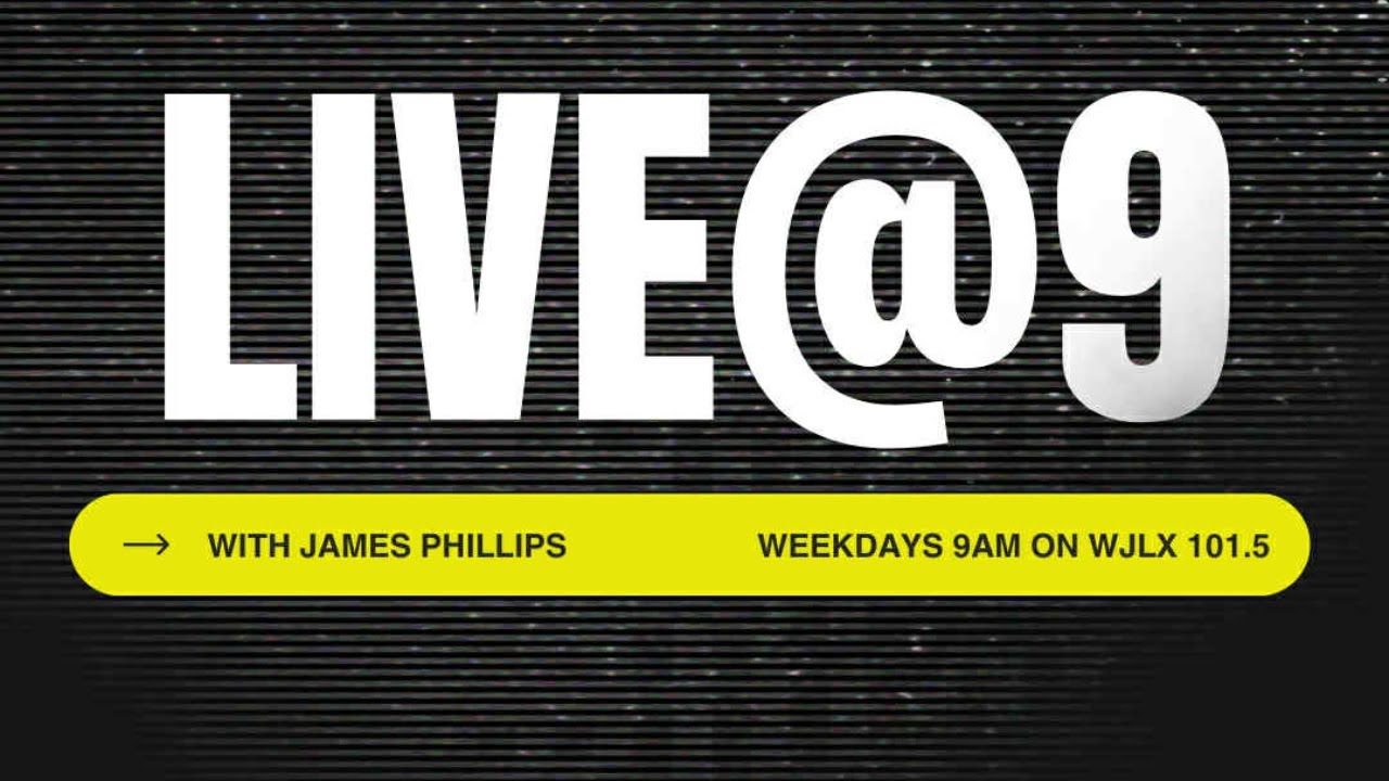 Live@9 with James and Andrea Phillips, Guest Laurie Hoover