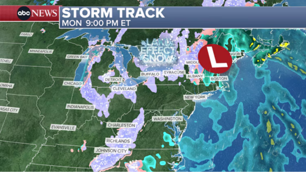 Midwest, parts of northern New England could see 1st snow of the season
