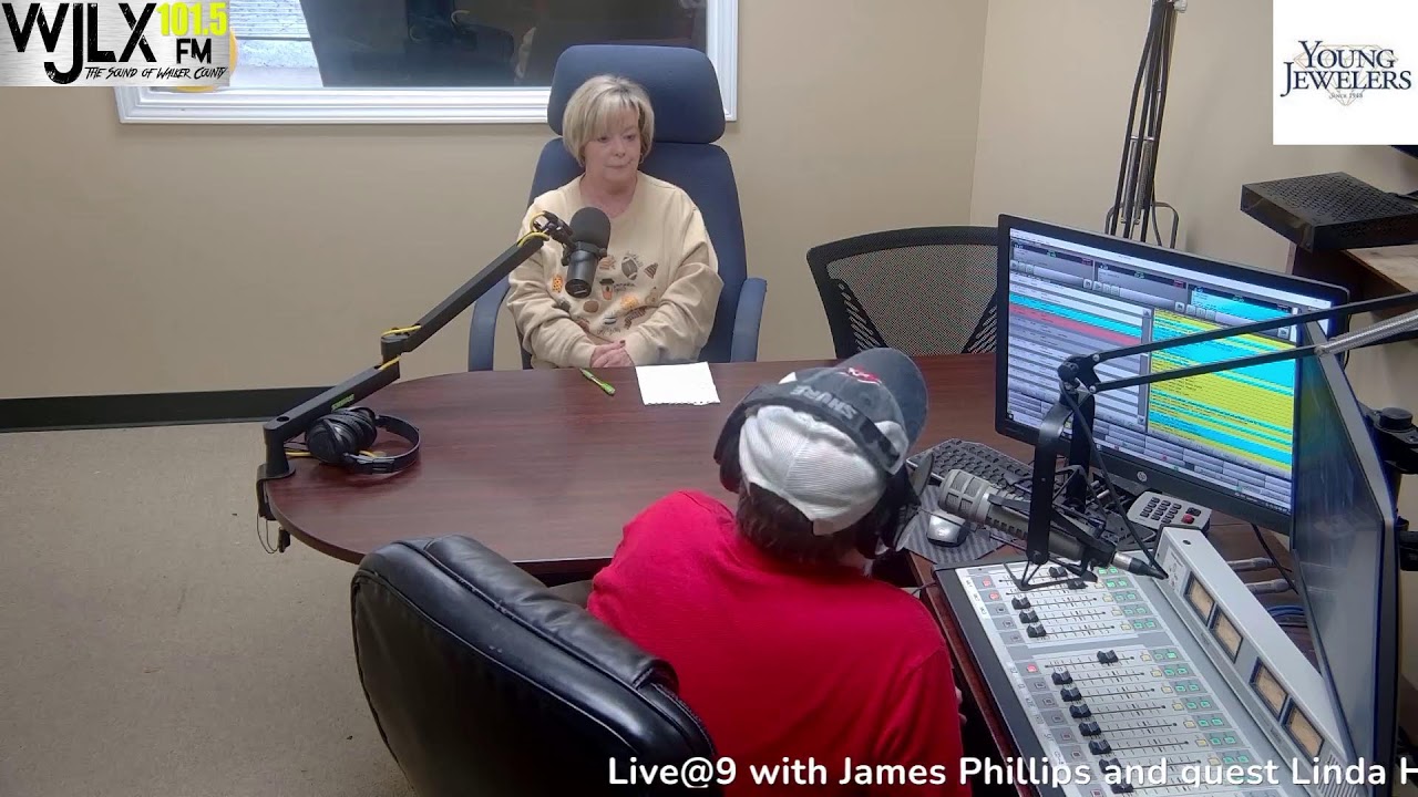 Live@9 with James Phillips and guest Linda Humphries Ingram