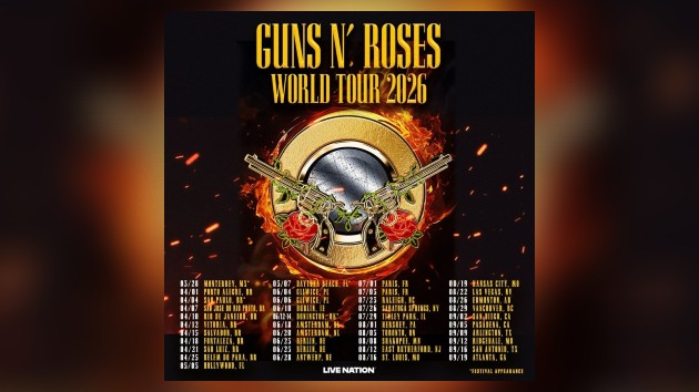 Openers announced for Guns N’ Roses’ 2026 North American tour
