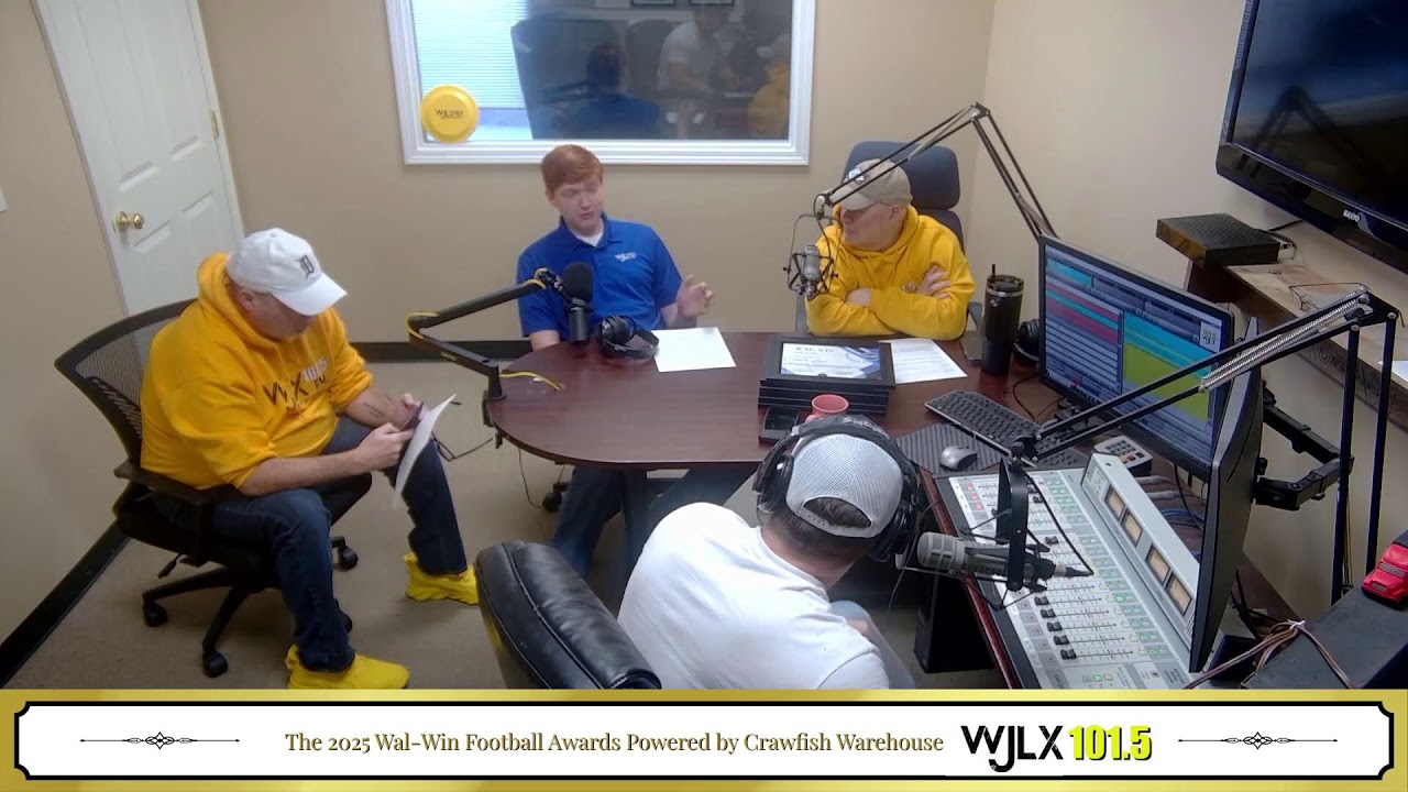 The WJLX & WJBE 2025 Wal-Win Football Awards