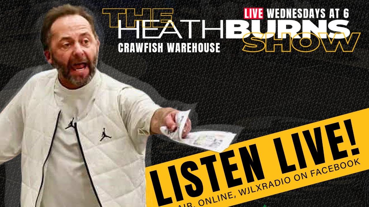The Coach Heath Burns Show LIVE From Crawfish Warehouse – 1/14/26