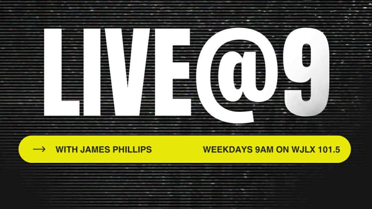 Live@9 with James Phillips; guest EJ Colbert