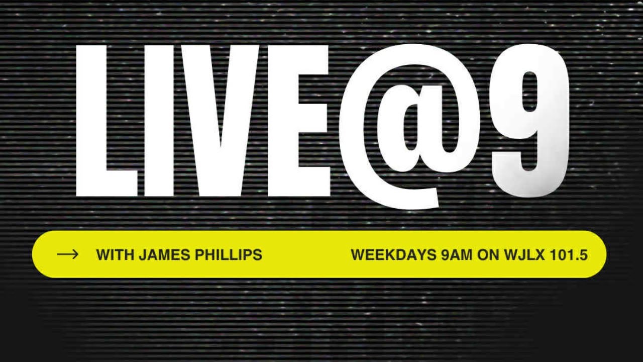 Live@9 with James Phillips with guests Bryan Baker and Brian Hale