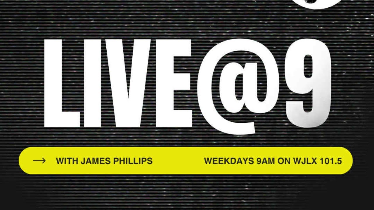 Live@9  with James Phillips  2/25/26, guest Brooke Kilgore