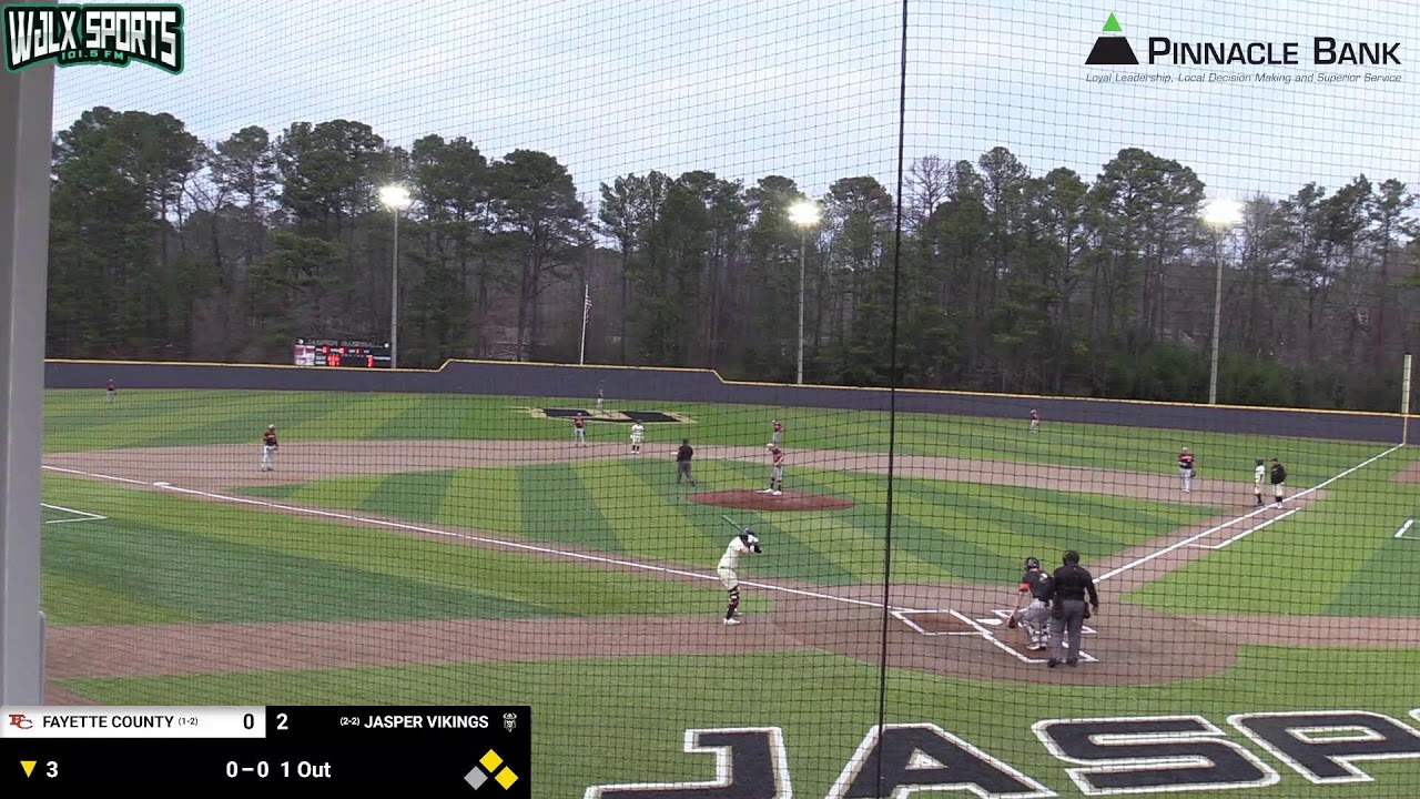 Prep Baseball – Jasper Vikings vs. Fayette County Tigers – 2/25/26