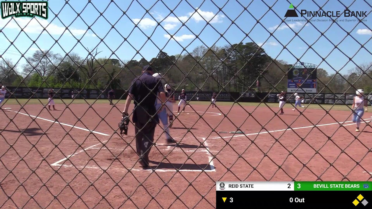 Bevill State Softball vs Reid State 3-19-24