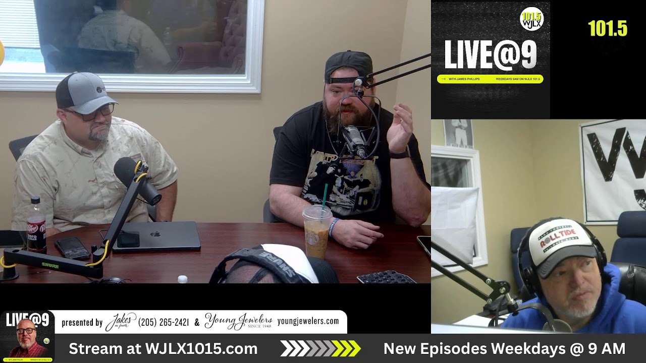 Live@9 with James Phillips, Bryan Baker and Jared Aaron