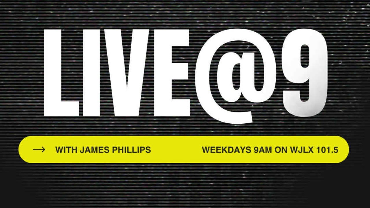 Live@9 with James Phillips and Bryan Baker, guest Ryan Day