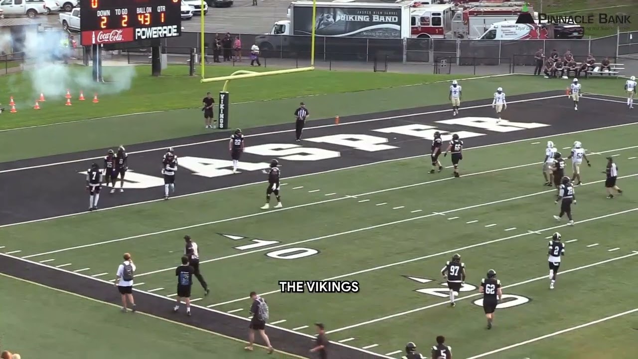 Zion Coger with a 57-yard touchdown run