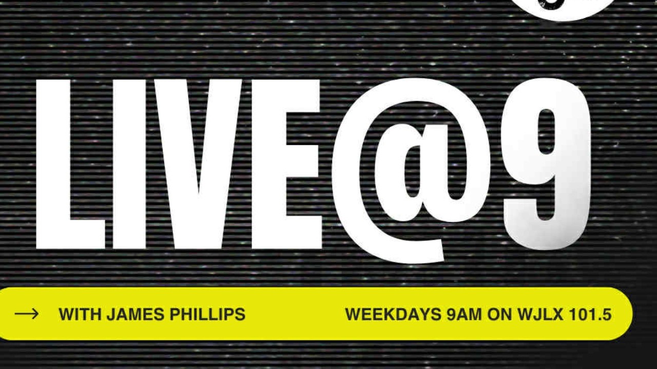 Live@9 with James Phillips and guest Kat Murray 8/21/26