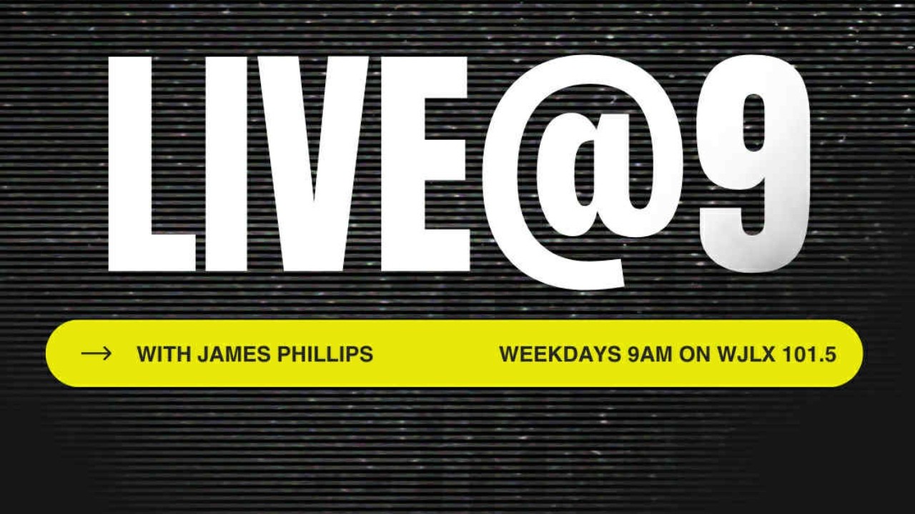 Live@9 with James Phillips, guest Nelson Brooke, Black Warrior Riverkeeper