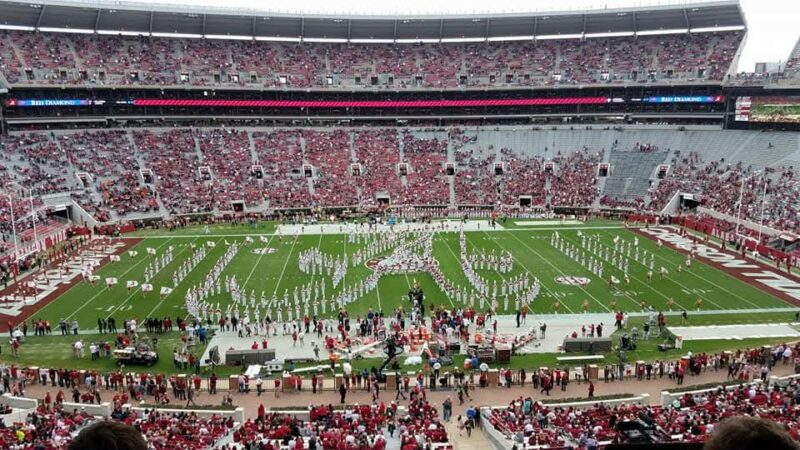 Bryant-Denny Stadium in Tuscaloosa, Ala.