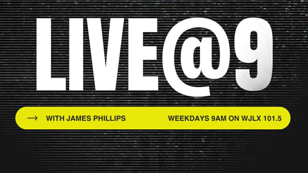 Live@9 with James Phillips and guests Emma Nix and Nikki Warren 10/27/26