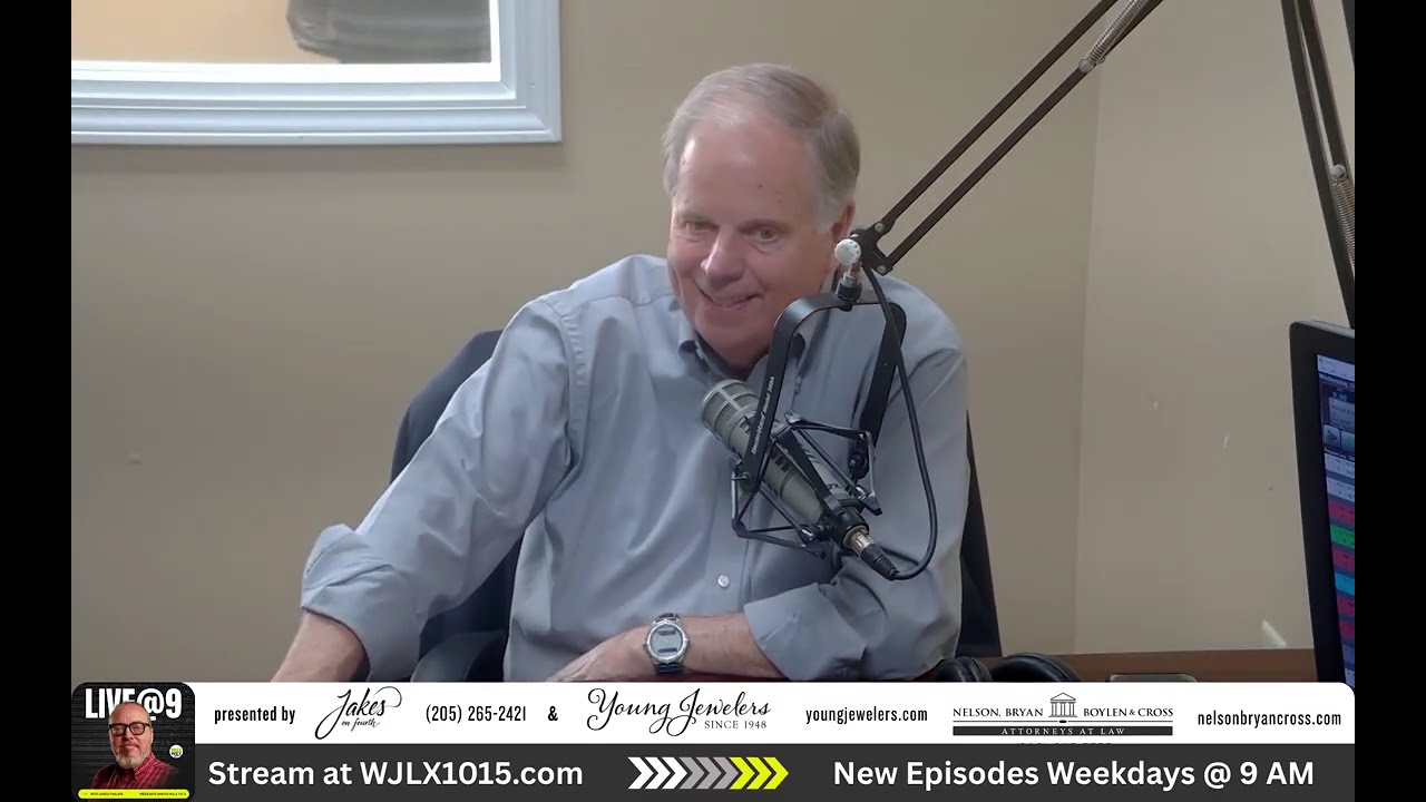 WJLX Exclusive Interview with Doug Jones, the Democratic Candidate for Governor of Alabama